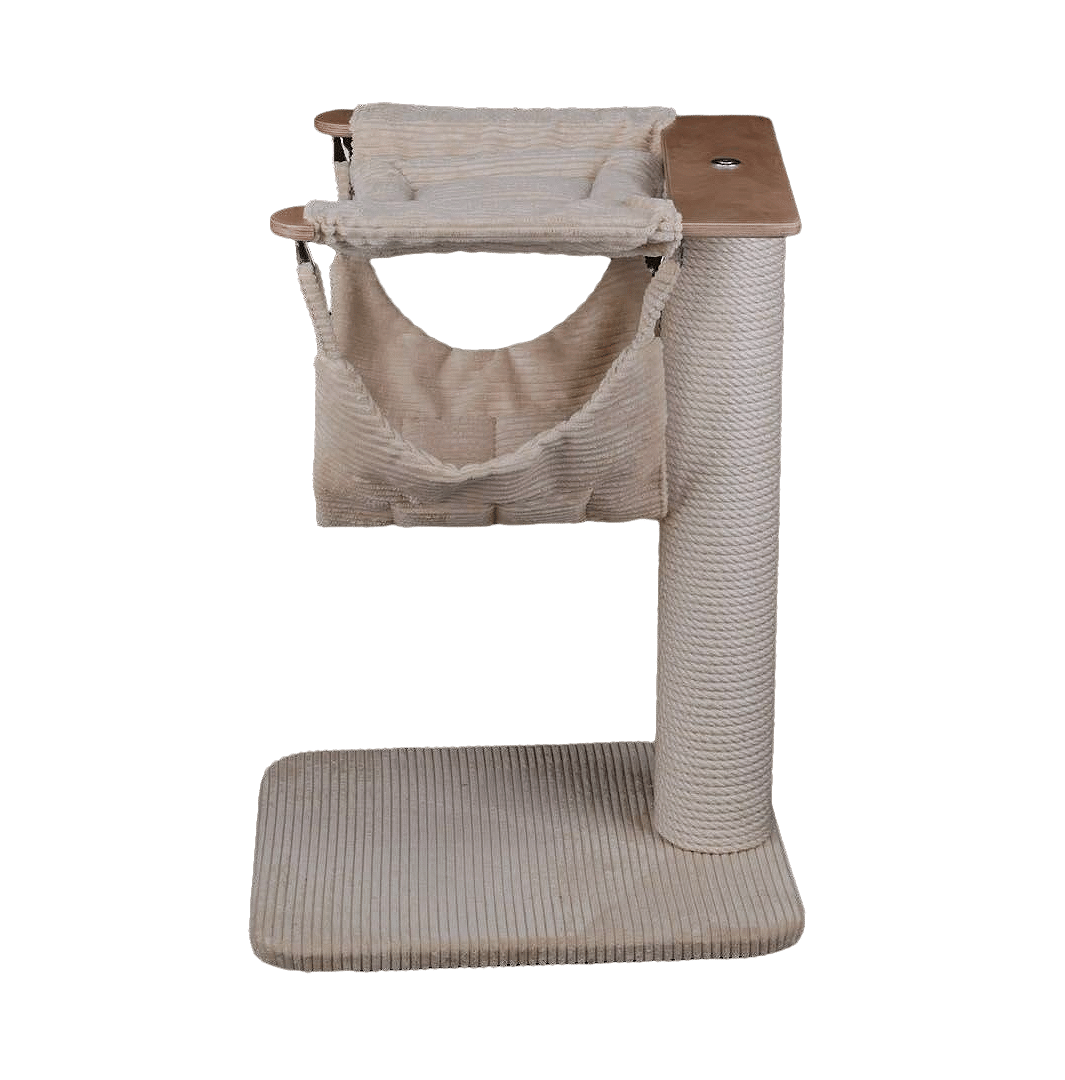 Basic Cat Tree 5 with hammock for cats and kittens