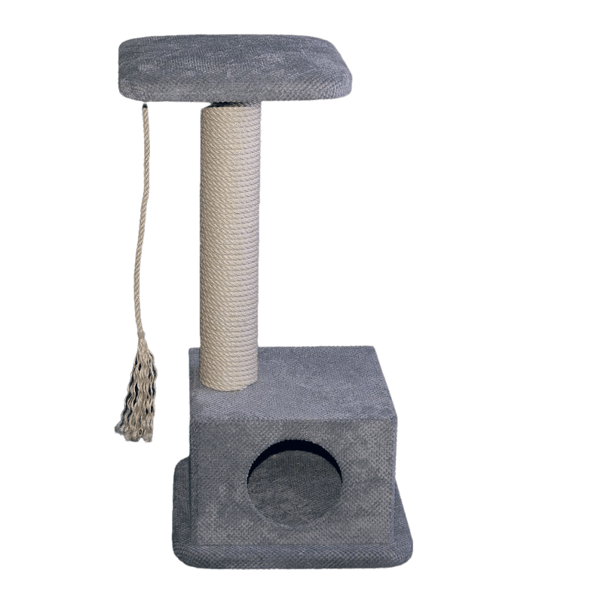 Basic Cat Scratcher 8 with cave for cats and kittens