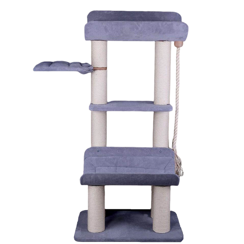 Basic Cat Tree 10 – Ø14cmBasic cat tree with two concave shelf in different levels. Large size