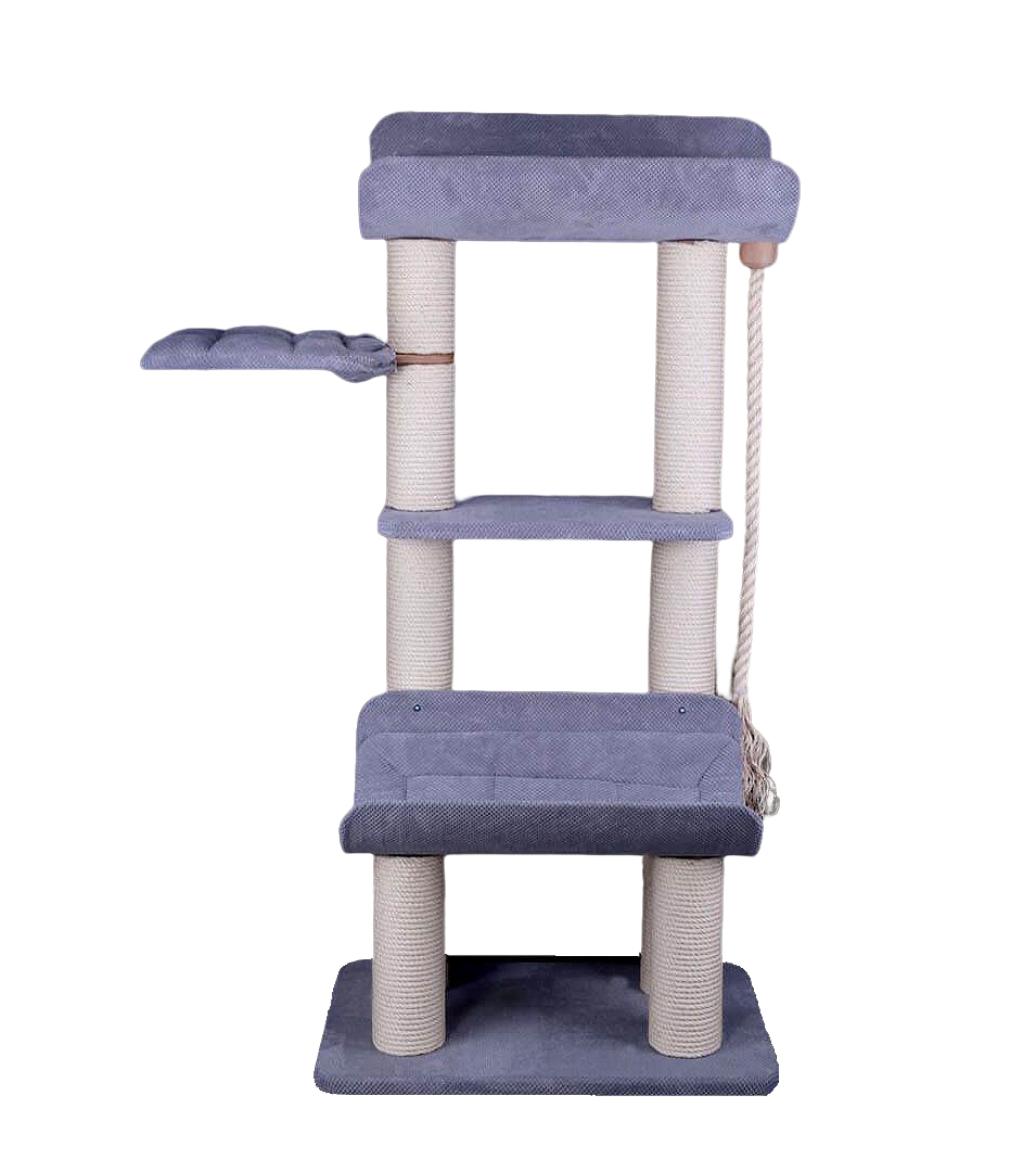 Basic Cat Tree 10 – Ø14cmBasic cat tree with two concave shelf in different levels. Large size