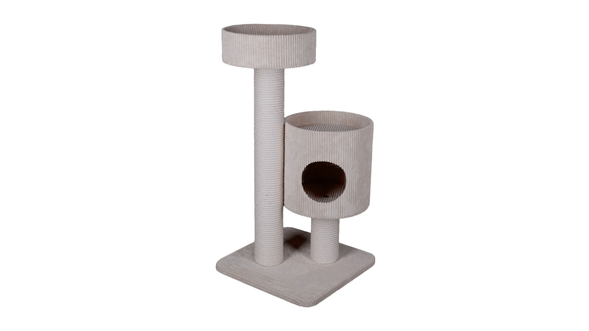 Basic Cat Tree 2 - Ø14cm (3 sizes (Small,Medium & Large)