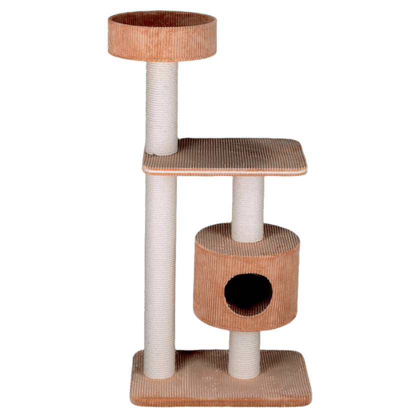 Basic Cat Tree 8 – Ø14cm ( With 3 shed cave sizes)