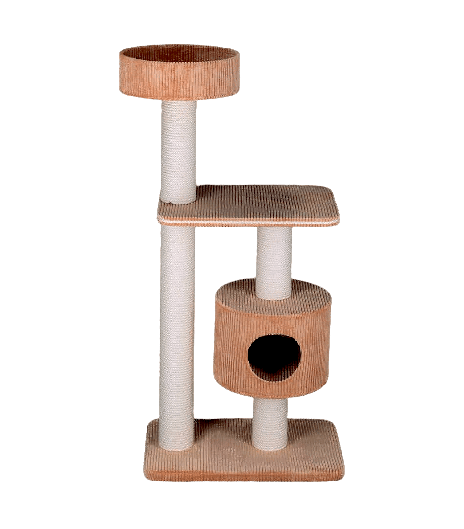 Basic Cat Tree 8 – Ø14cm ( With 3 shed cave sizes)